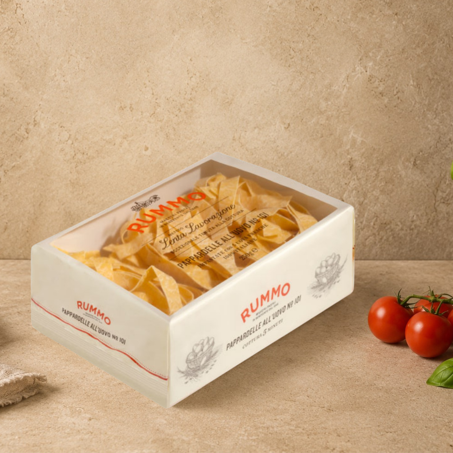RUMMO Pappardelle all'Uovo, 250gr spedizione veloce in Europa
