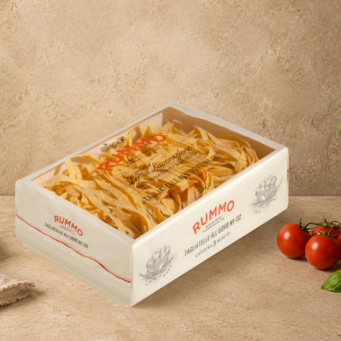RUMMO Tagliatelle all’Uovo 250g | Authentic Italian Egg Pasta