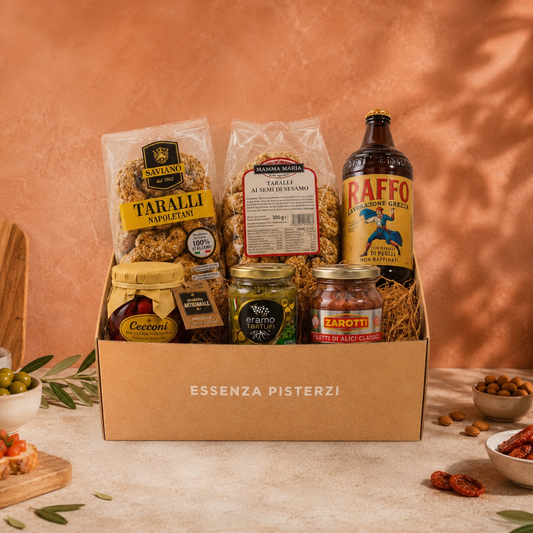 Southern Italy Aperitivo Box - Authentic Italian Aperitivo Experience (6pcs)
