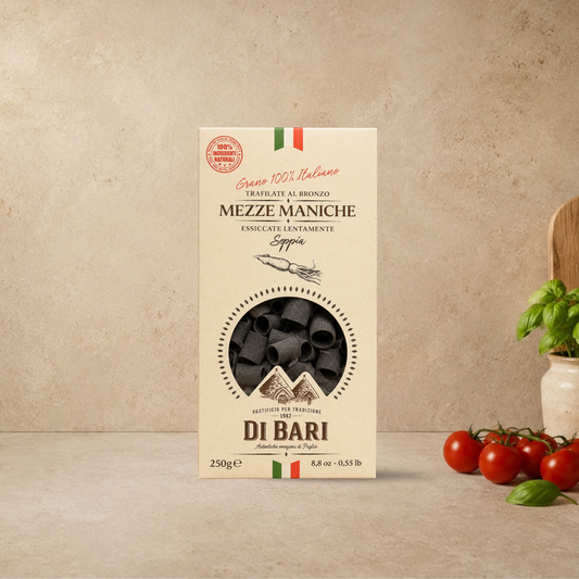 TARALLORO Mezze Maniche al Nero di Seppia, 250gr.