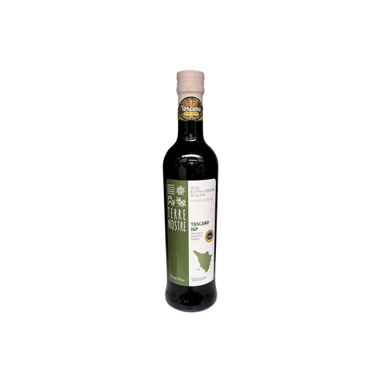 TERRE NOSTRE Olio Extra Vergine di Oliva Toscano IGP 500ml - olio evo toscano autentico
