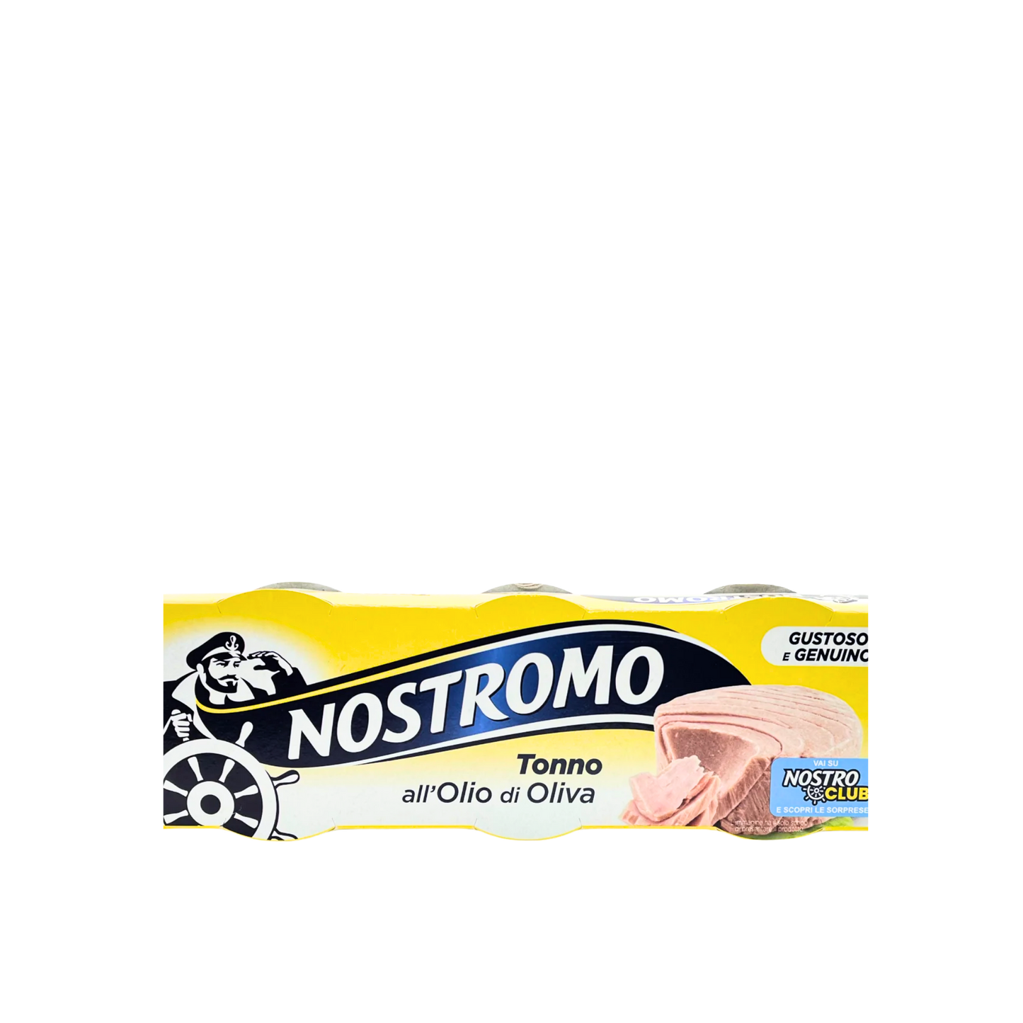 Tonno all’Olio di Oliva NOSTROMO 3x70g – prodotto italiano autentico su Essenza Pisterzi