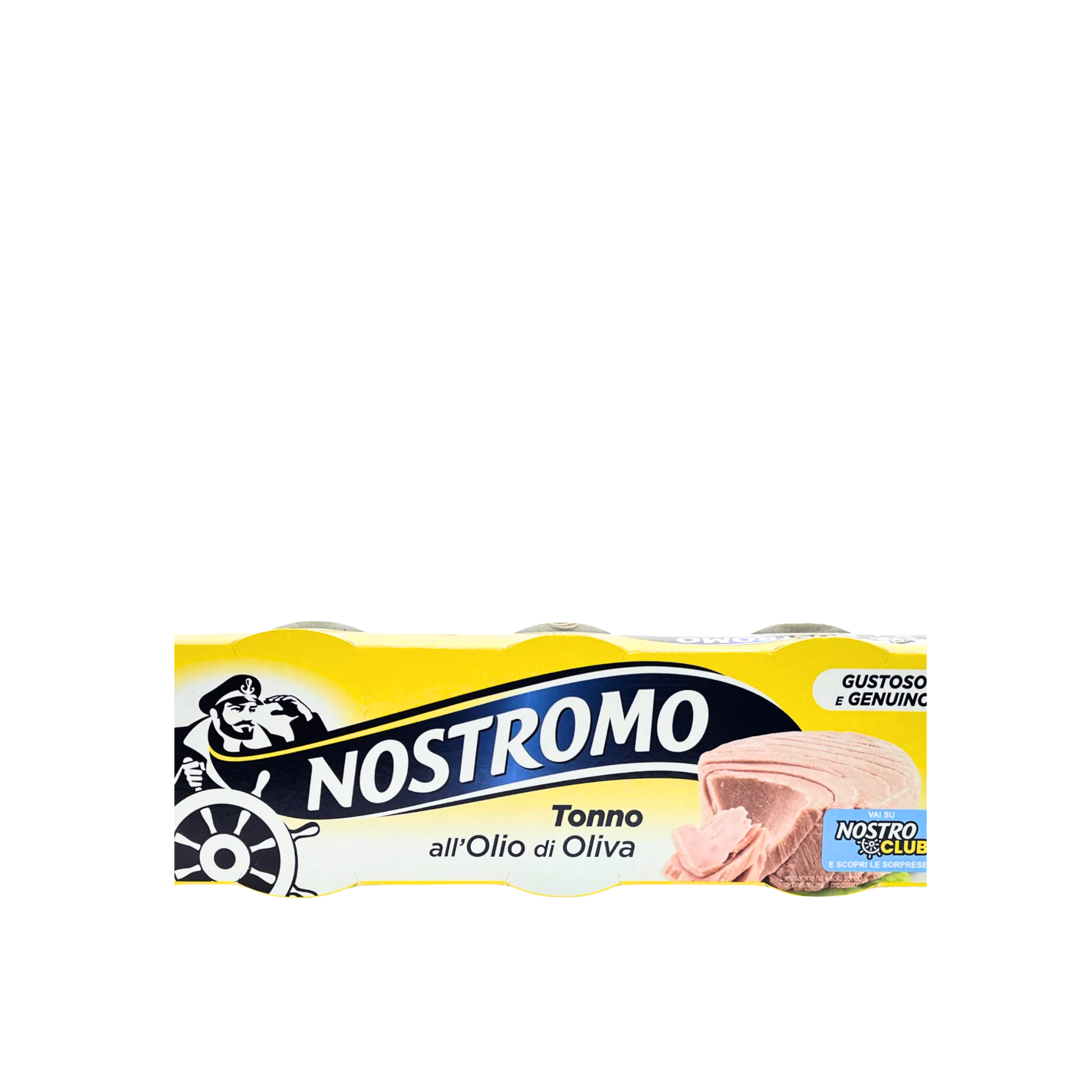Tonno all’Olio di Oliva NOSTROMO 3x70g – prodotto italiano autentico su Essenza Pisterzi