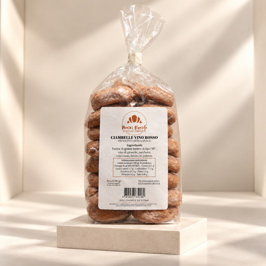 Traditional Italian Red Wine Biscuits | Ciambelle al Vino