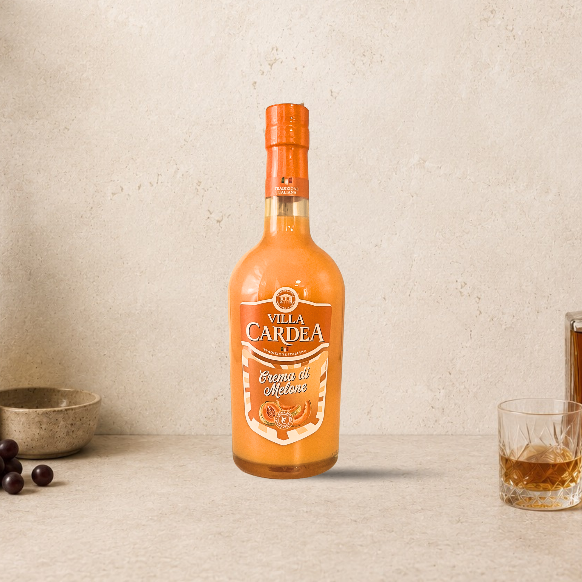 VILLA CARDEA Liquore Crema di Melone 50cl Italian Melon Cream Liqueur