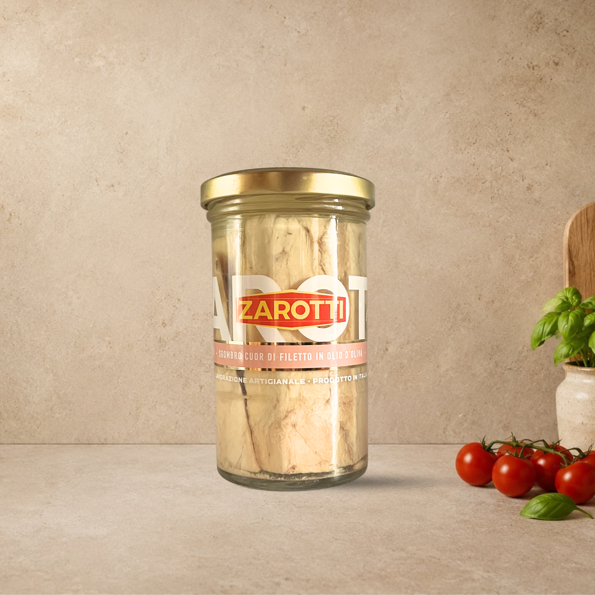 ZAROTTI Filetti di Sgombro in Olio di Oliva 250g | Italian Mackerel Fillets