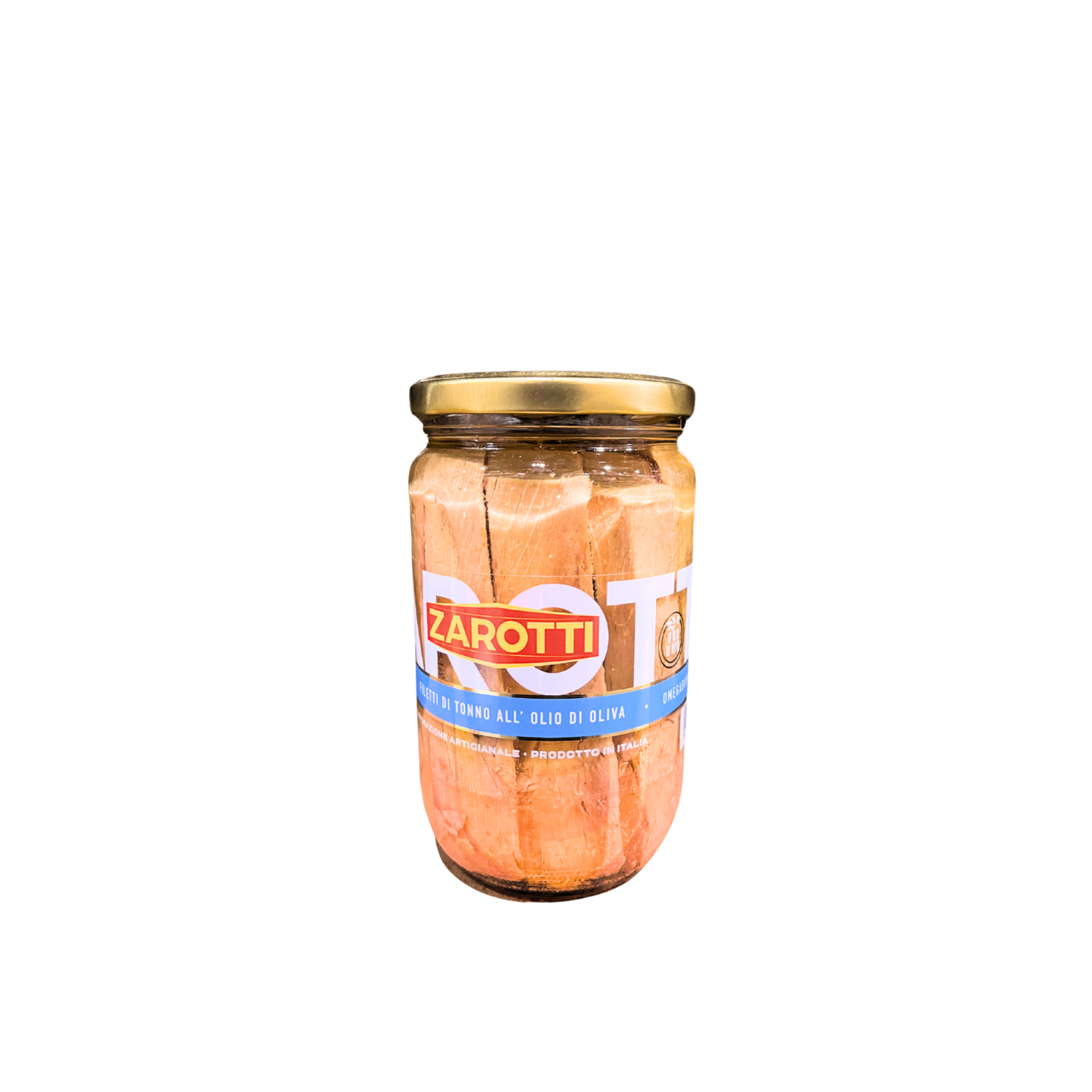 ZAROTTI Filetti di Tonno all'Olio di Oliva, 720gr.