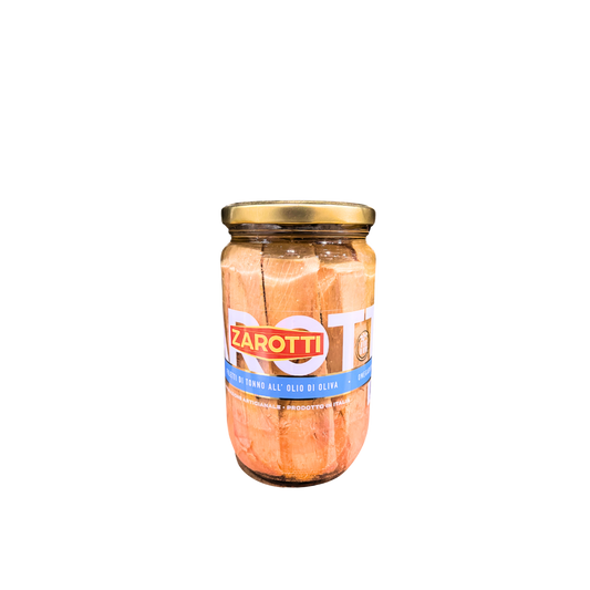 ZAROTTI Filetti di Tonno all'Olio di Oliva, 720gr.