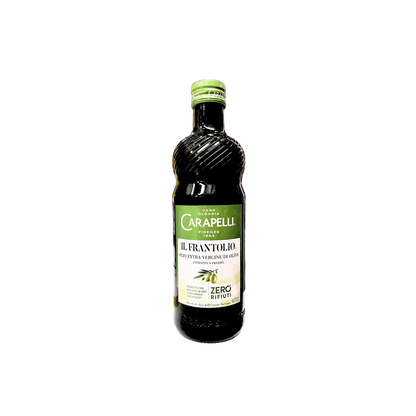 Bottiglia da 0.75L di olio extra vergine di oliva Carapelli Il Frantolio – Essenza Pisterzi
