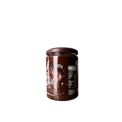 PAN DI STELLE Crema Spalmabile 380g – barattolo di crema al cacao e nocciole con granella di biscotti Pan di Stelle – Essenza Pisterzi