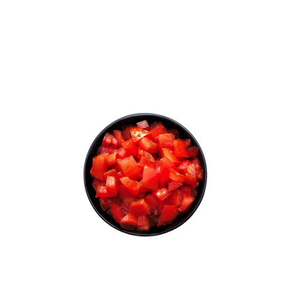 Cubettata di pomodoro Rosso Gargano da 400g – pomodori di Puglia tagliati a cubetti