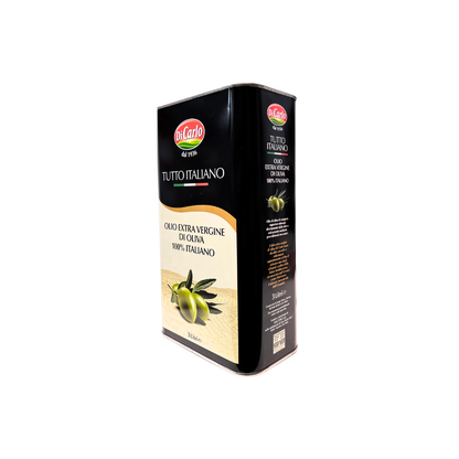 Bottiglia da 3 litri di Olio Extra Vergine di Oliva Di Carlo 100% Italiano – disponibile su Essenza Pisterzi
