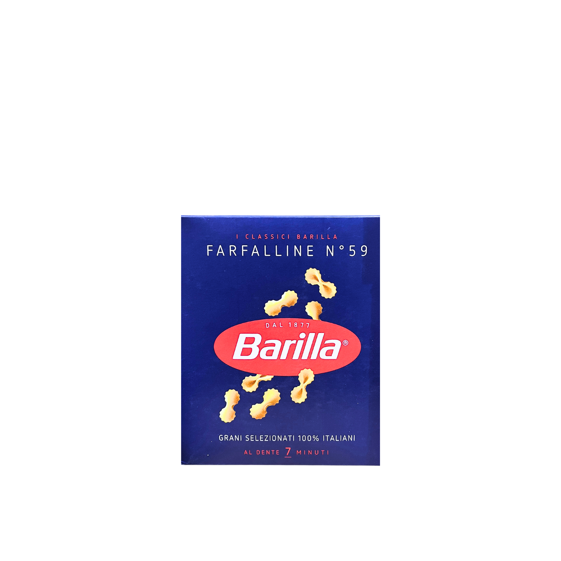 Le Farfalline Barilla sono un formato di pasta corta dal design originale a forma di piccola farfalla. Realizzate con grano duro 100% italiano, si caratterizzano per la loro versatilità e per la capacità di adattarsi a preparazioni leggere e delicate.
Perfette per accompagnare minestre, zuppe e brodi caldi, le Farfalline si prestano anche a ricette fredde e colorate, come le insalate di pasta estive. La loro forma simpatica e invitante le rende particolarmente amate dai più piccoli, trasformando ogni piatto