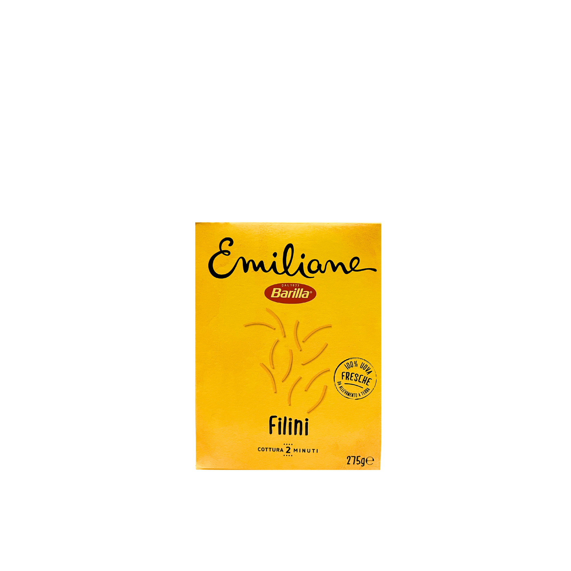 Pasta Barilla Emiliane Filini 275g – pasta all’uovo fine di grano duro italiana