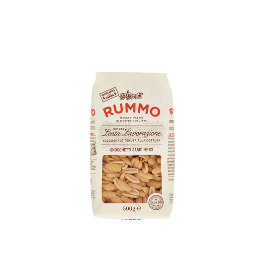 Confezione da 500g di Gnocchetti Sardi Rummo – pasta corta italiana trafilata al bronzo
