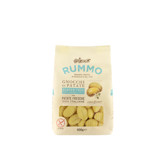 Confezione da 500 g di Gnocchi di Patate Senza Glutine Rummo – pasta fresca senza glutine
