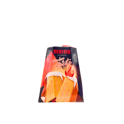 Maina Pandoro con crema allo Spritz 750g – Dolce natalizio italiano farcito – Essenza Pisterzi