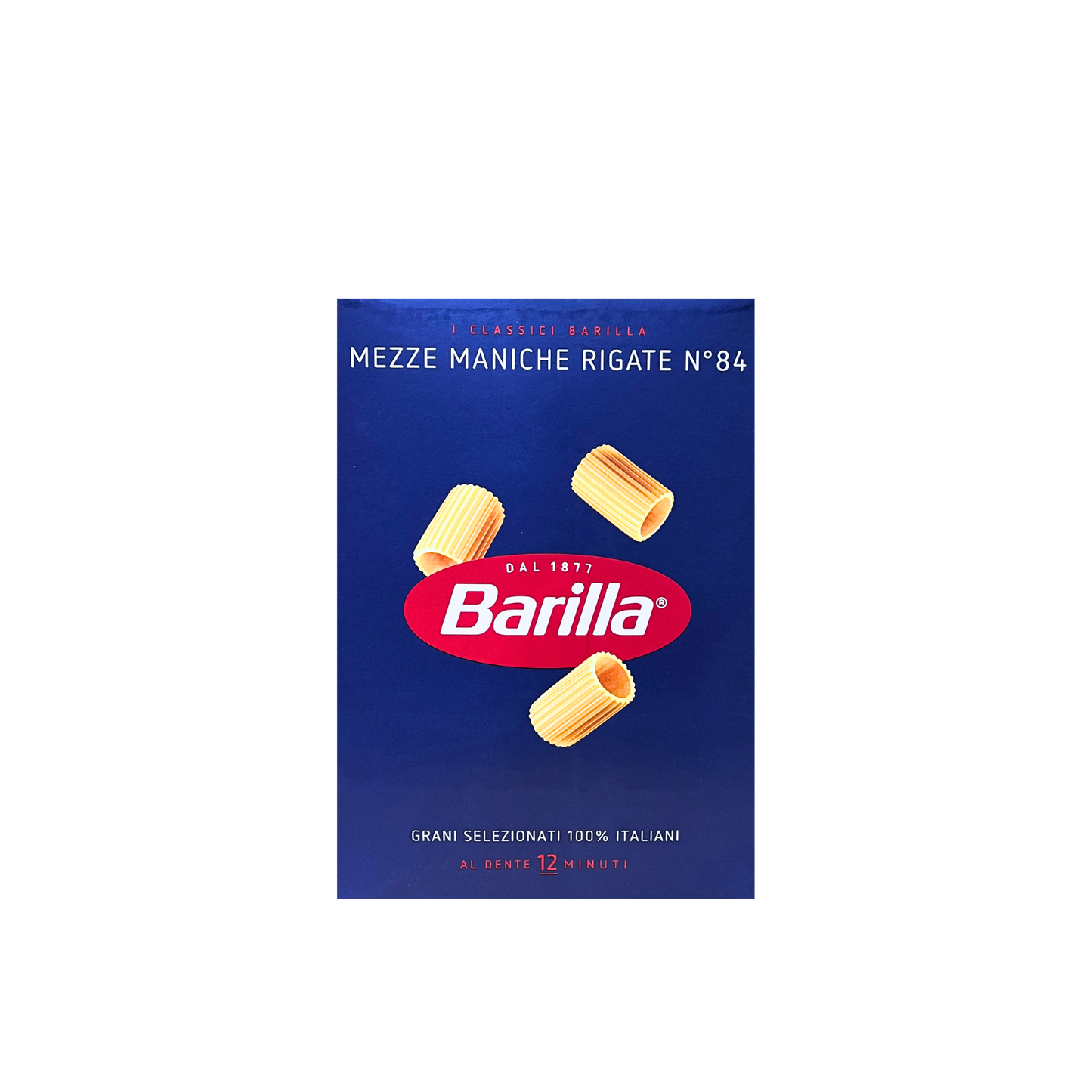 Pasta Barilla Mezze Maniche Rigate 500g – pasta corta rigata di grano duro italiana