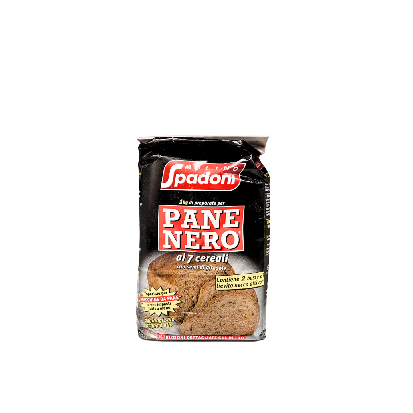 Molino Spadoni preparato ai 7 cereali per pane nero 1kg
