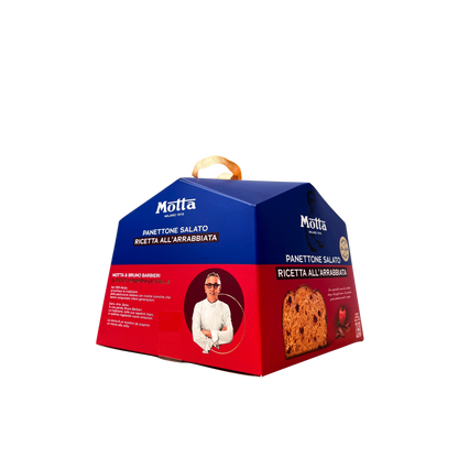 “MOTTA Panettone Salato all’Arrabbiata 450g confezione”
