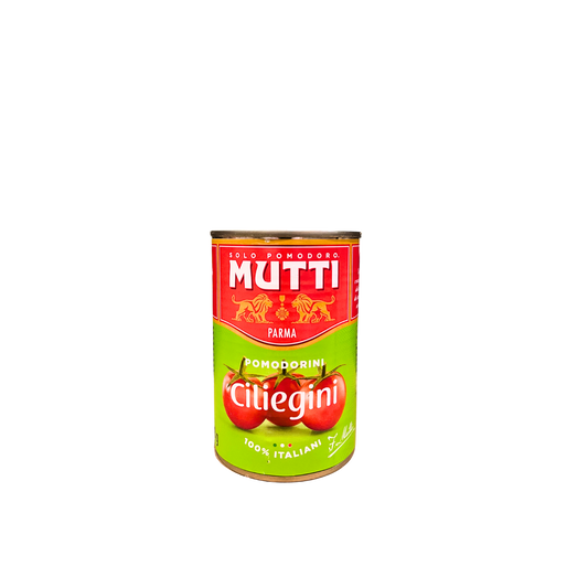 Mutti Pomodori Ciliegini 100% Italiani lattina 400g pomodorini interi in succo
