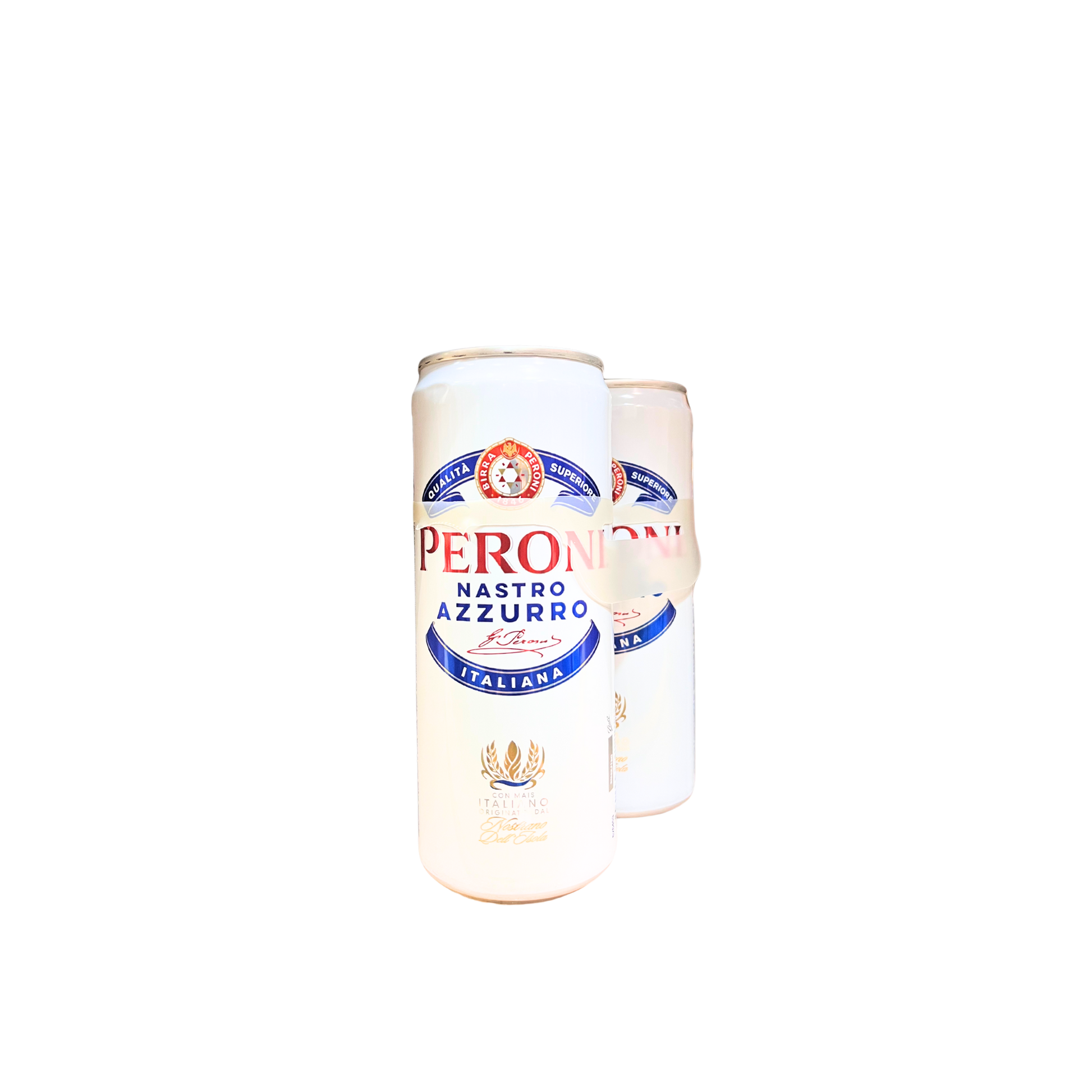 Birra Peroni Nastro Azzurro lattina 33cl confezione doppia 2x33cl
