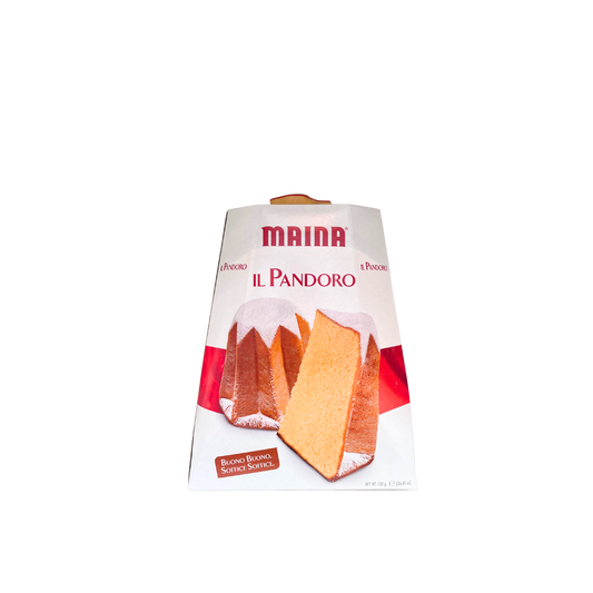 Pandoro MAINA 750g confezione natalizia ESSENZA PISTERZI
