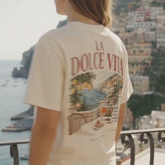 La Dolce Vita T-Shirt – A Piece of Italy to Wear 🇮🇹Souvnirs from Italy 