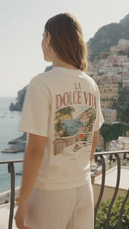 La Dolce Vita T-Shirt – A Piece of Italy to Wear 🇮🇹Souvnirs from Italy 