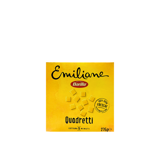 Pasta Barilla Emiliane Quadretti 275g – pasta all’uovo a cubetti di grano duro italiana