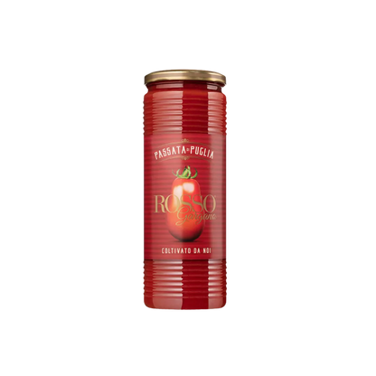 "Passata di pomodoro Rosso Gargano da 690g – autentica Passata di Puglia su Essenza Pisterzi"
