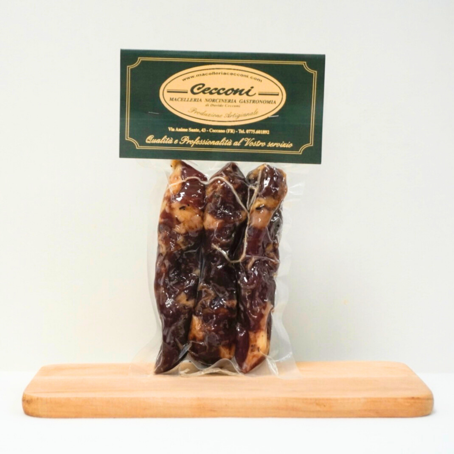 Salsiccia del contadino a pezzi artigianale – Macelleria Cecconi Davide
