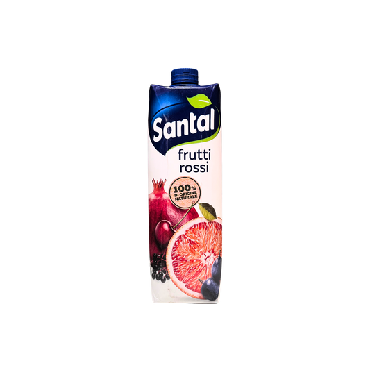 SANTAL Succo Frutti Rossi 1L - succo di frutta rossa italiana naturale
