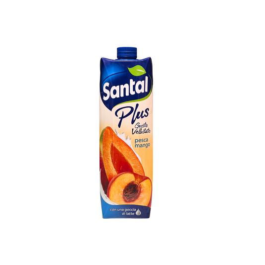 SANTAL Succo Pesca e Mango 1L - succo di frutta italiano tropicale
