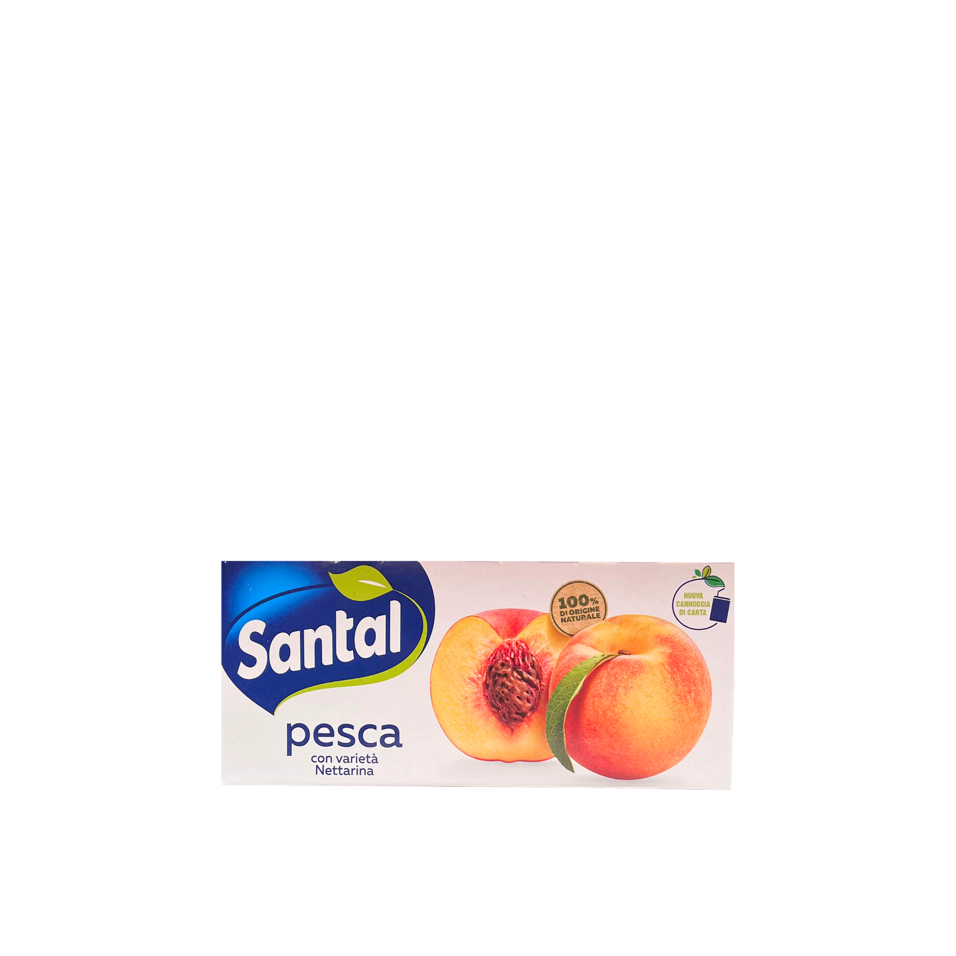 SANTAL Succo di Frutta alla Pesca 3x200ml - bevanda italiana naturale e dolce
