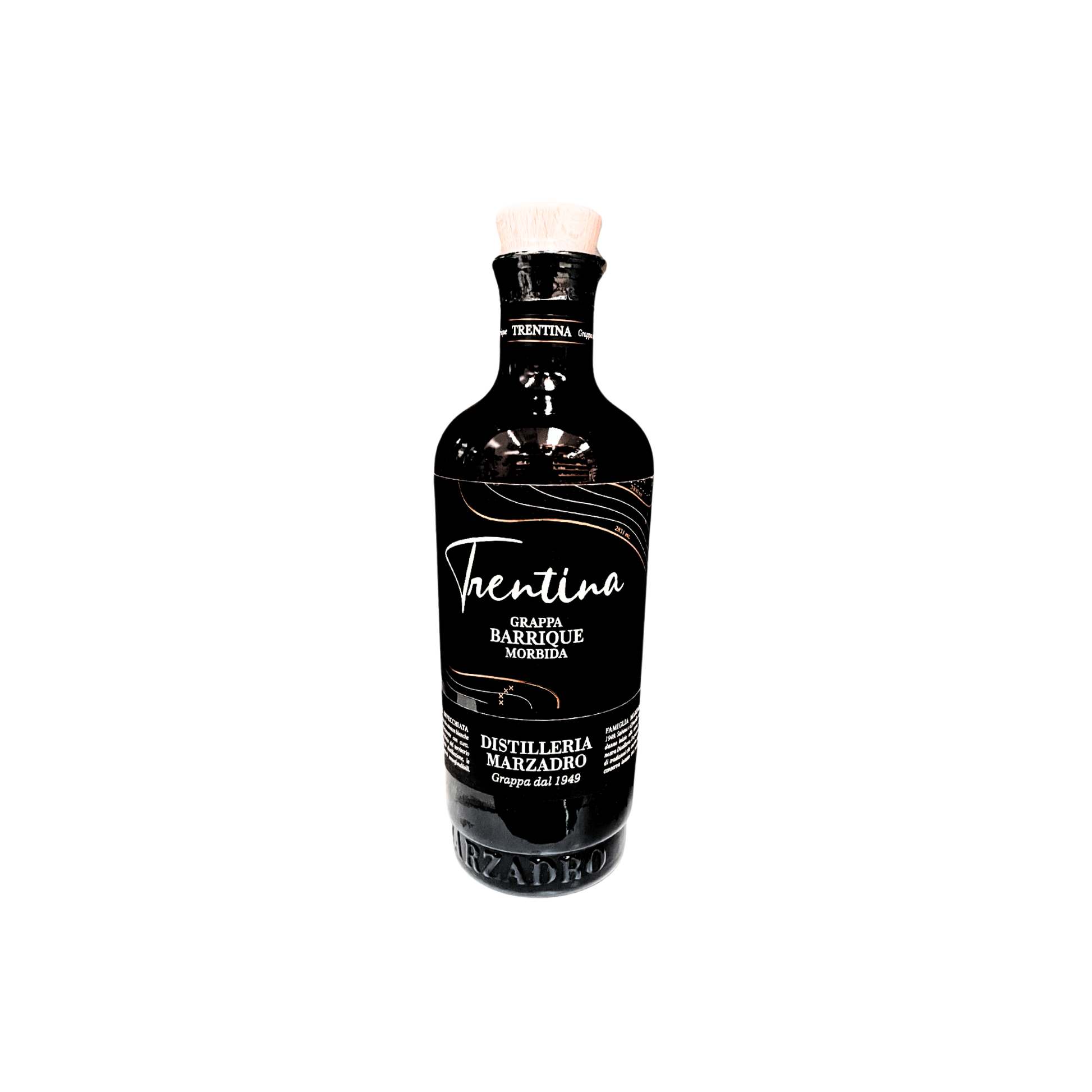 Bottiglia DISTILLERIA MARZADRO Grappa Trentina Barrique Morbida 70cl