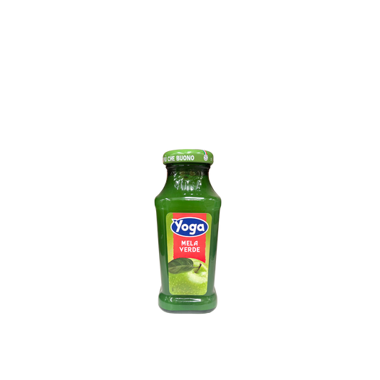 YOGA Succo di Mela Verde 200ml - bevanda italiana naturale e rinfrescante
